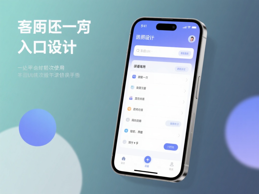 此外，手机入口设计简单直观，用户可以轻松找到所需的