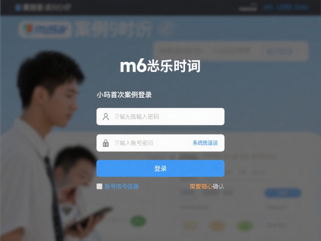 快速掌握m6米乐在线账号登录详细操作步骤 案例分析:小陈第一次尝试登录m6米乐时,发现输入的